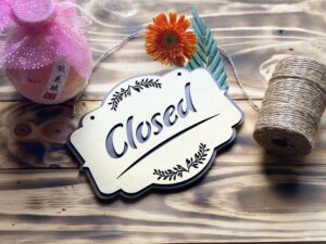 Bảng tín hiệu gỗ 18