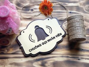 Bảng tín hiệu gỗ 30